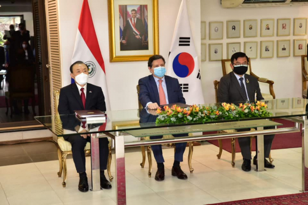 Paraguay y Corea suscriben Acuerdo Bilateral sobre Servicios Aéreos