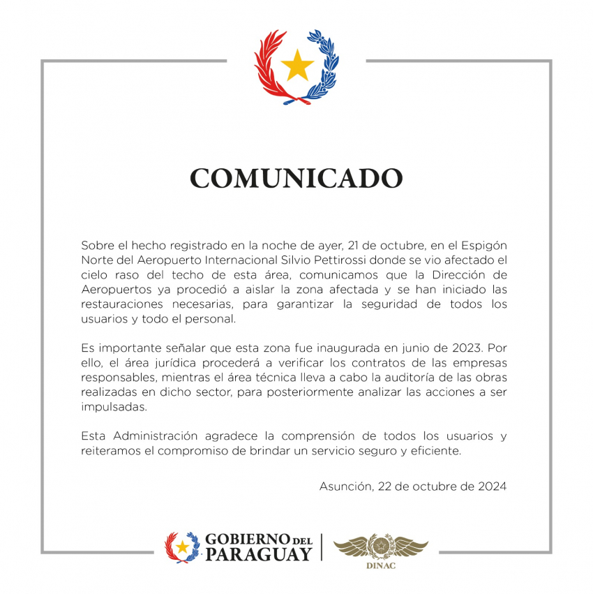 COMUNICADO 22/10/2024