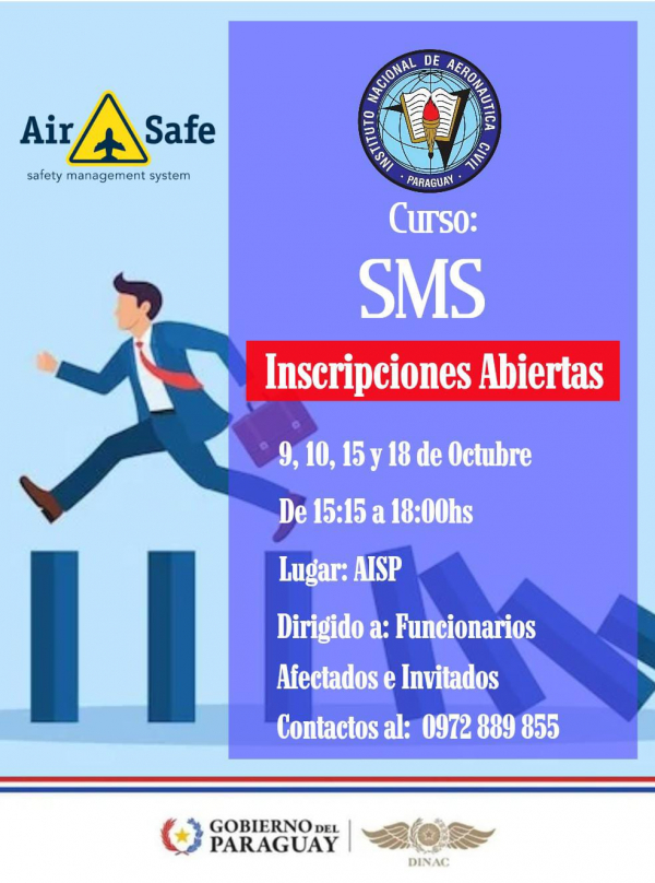 Convocatoria al Curso &quot;SMS&quot; (Inicio 9 de octubre 2024)