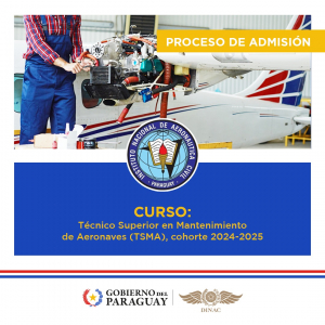 Curso Técnico Superior en Mantenimiento de Aeronaves (TSMA)