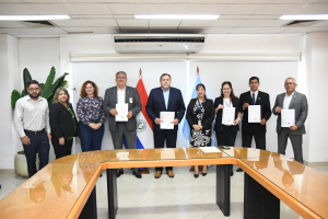 Acto de entrega de CERTIFICACIÓN ISO 9001:2015, a la Gerencia de Normas de Aeródromos y Ayudas Terrestres (GNAGA)